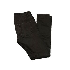 Kith‎ Monroe Denim Jeans Size 32 Distressed Black Skinny